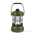 WASON 2023 Kedatangan Baru Waterproof Air Outdoor Vintage Camping Lantern Stepless Stepless USB-C Camping Camping Camping Light OEM Color